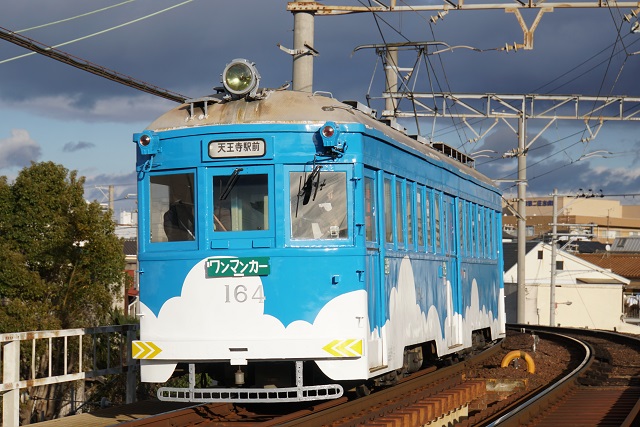 阪堺電車 旧型電車の 正月輸送4