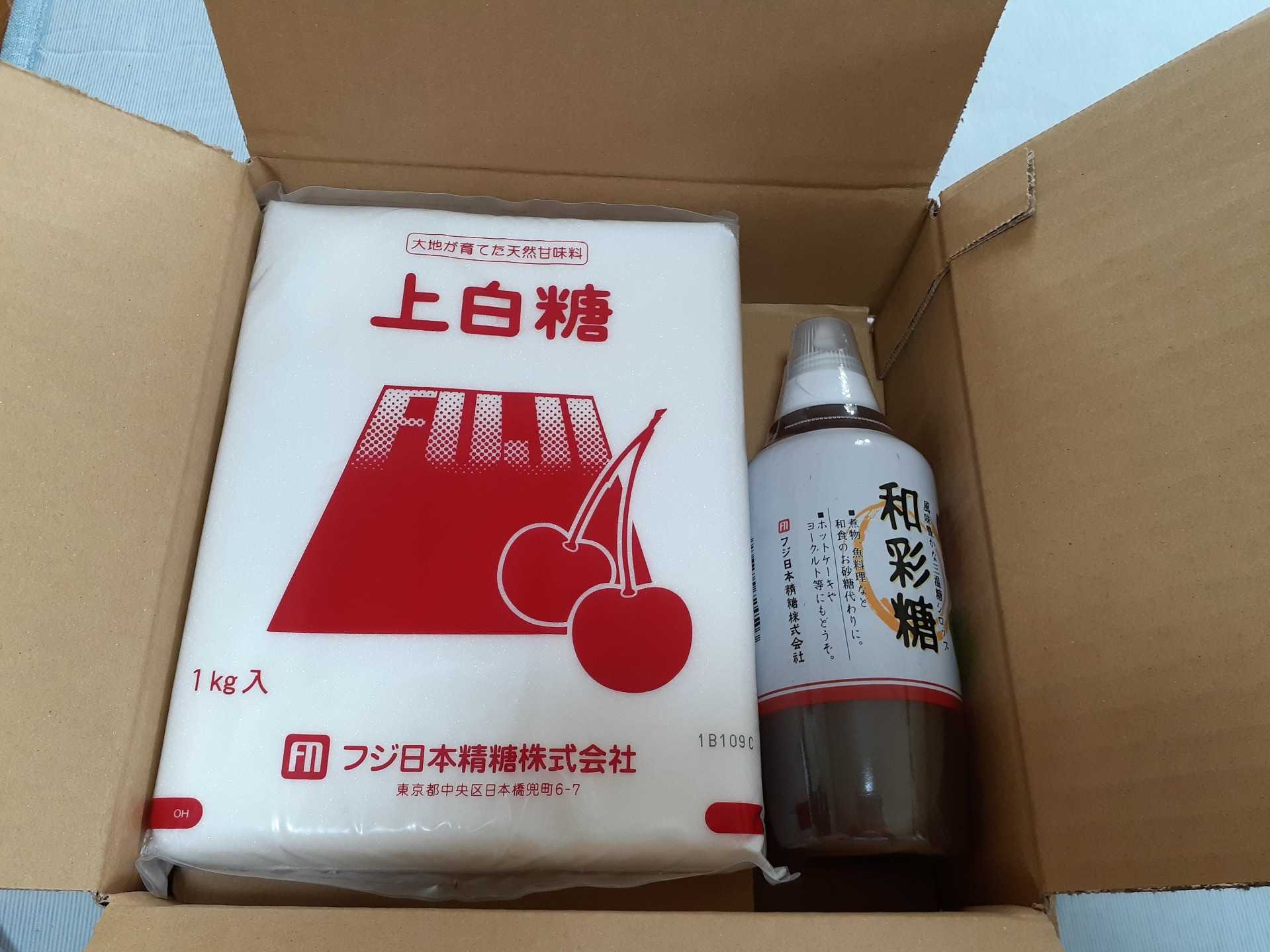 フジ日本製糖 グラニュー糖、三温糖、上白糖 4点セット - 調味料