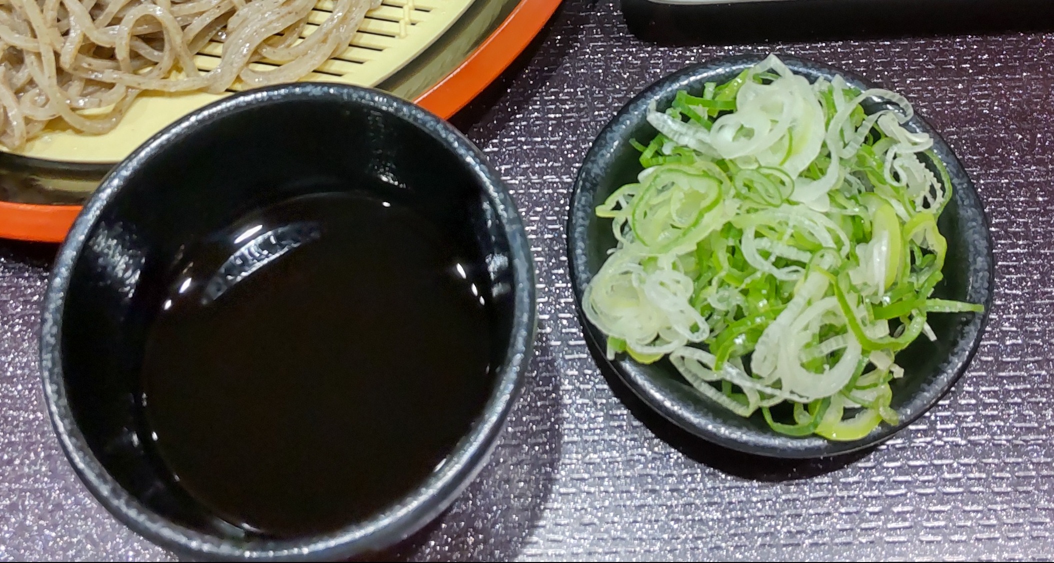 2024/10/22 十割そば二代目長助 北方店 ざるそば大・紅生姜かき揚げ