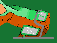 笠間城北曲輪地図１