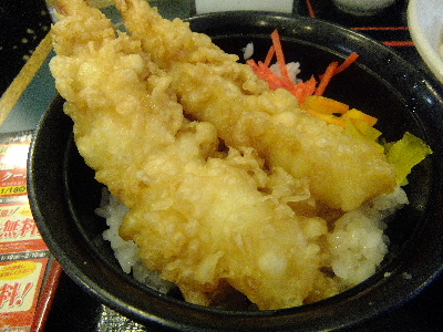 小諸そば　天丼