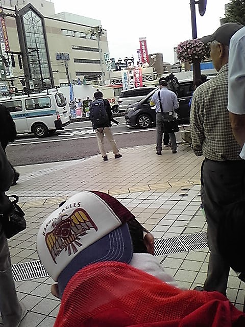 6.29 富山駅前街頭演説会