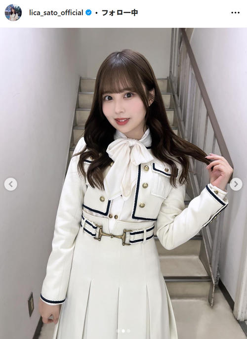 乃木坂46　10thBDライブ衣装　SR　佐藤璃果 乃木坂46 10thBDライブ衣装 SR 佐藤璃果