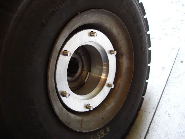 ホンダジャイロ ホイールスペーサー取り付け ミニカー登録説明
