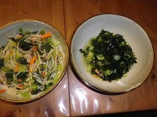 モヤシ小松菜　わかめキュウリ820.JPG