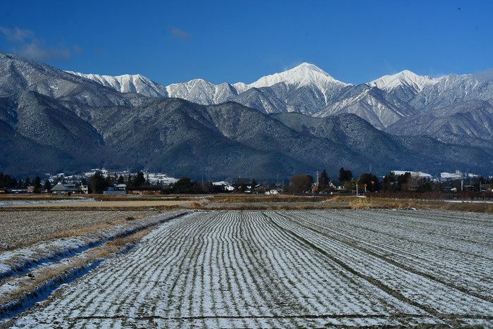 安曇野冬景色 フォト安次郎 安らぎの風景 楽天ブログ