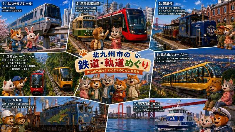 北九州市のＪＲ以外の車両＋番外