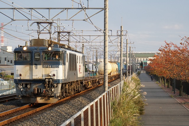 EF65 1102牽引 高崎チキ工臨 & EF65 1103牽引 新津ロングチキ工臨 空返却6