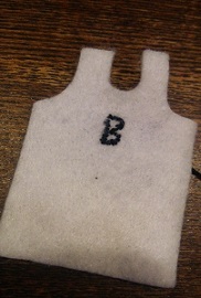 Ｂの刺繍