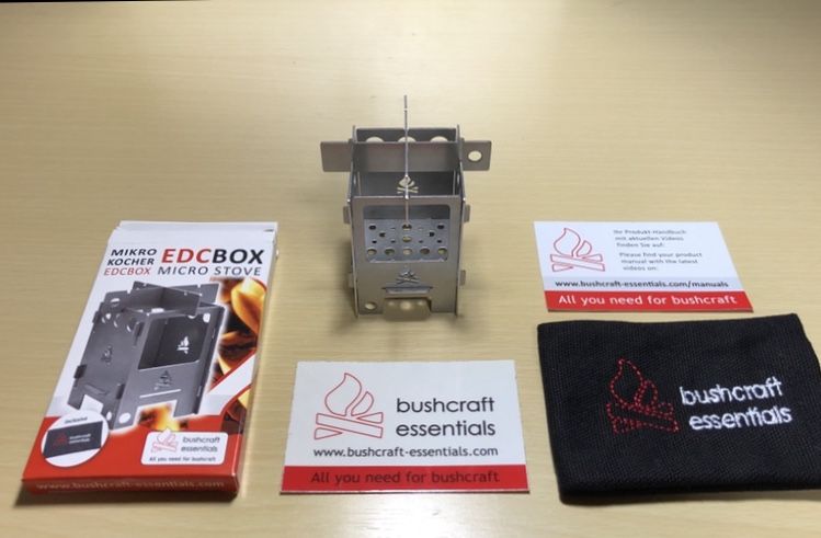ストーブ/コンロ BUSHCRAFT ESSENTIAL レビュー】EDCBOX EDCできるストーブ【Bushcraft essentials