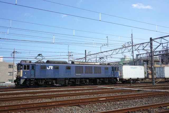 国鉄色 EF64 1019牽引 鹿島貨物6