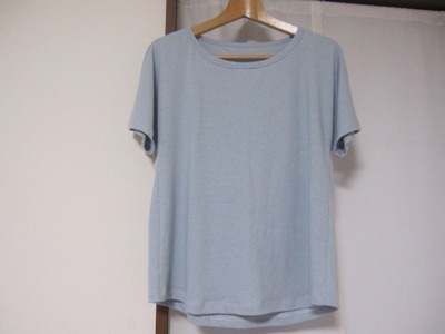 ドルマンTシャツ(ブルーグレー)