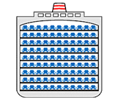 自動車専用船内部構造