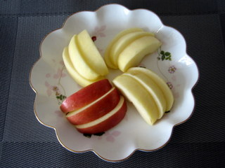 リンゴの準備