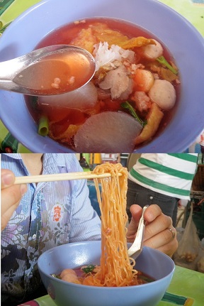 １／３　電車ﾂｱｰ前の昼食6