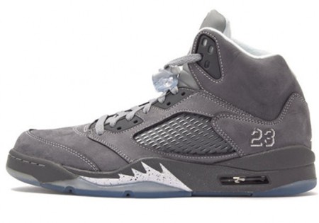 NIKE AIR JORDAN 5 RETRO WOLF GREY  136027-005