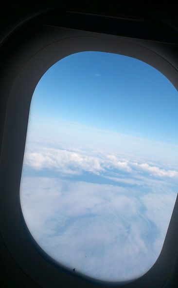 丸い空