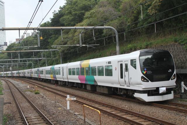 中央線 お召し列車. 運転3