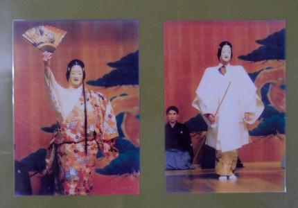 羽生光善 能面 銀座シルクランド画廊 特別出品作品（堀本惠美子