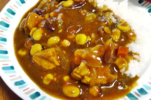 お豆カレー