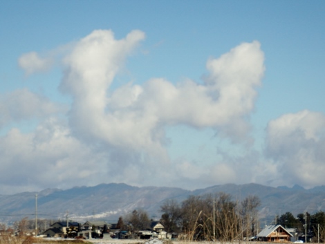 この雲は？？
