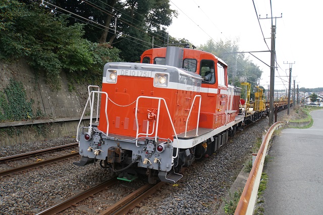 DE10 1751牽引 銚子ロングチキ工臨5