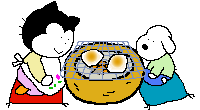 お餅やき.gif