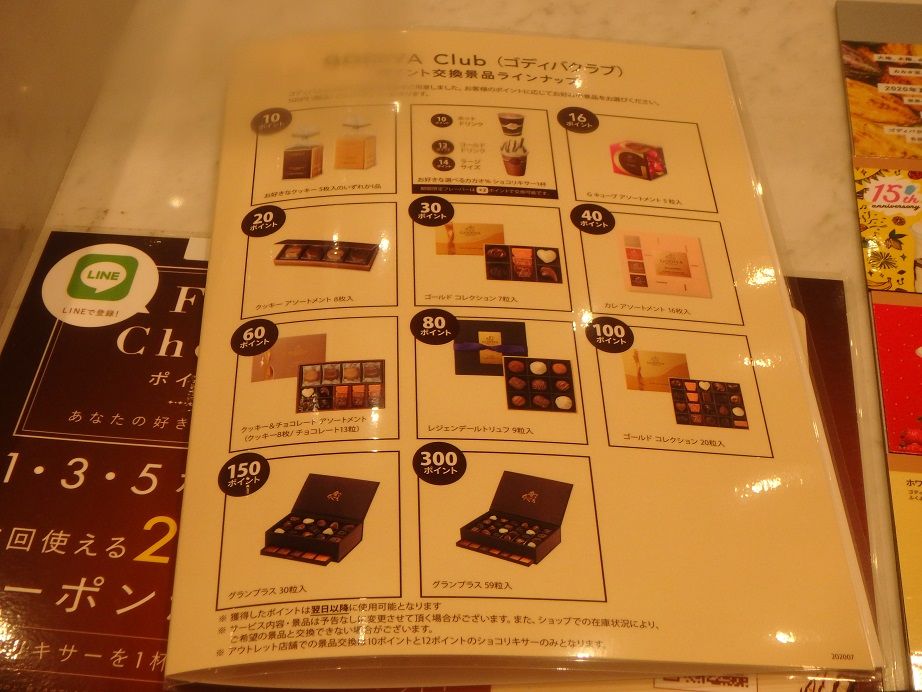 Godiva Club ポイント 景品交換サービス お馬鹿のブログ 楽天ブログ
