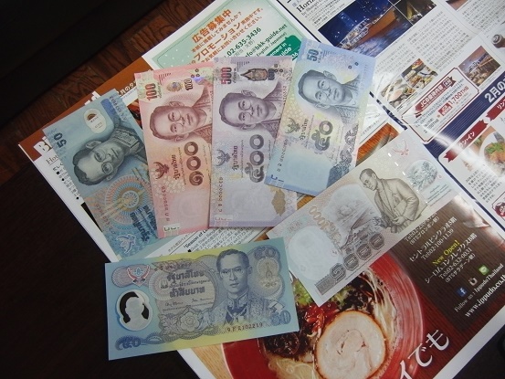 所持金はたったこれだけ?