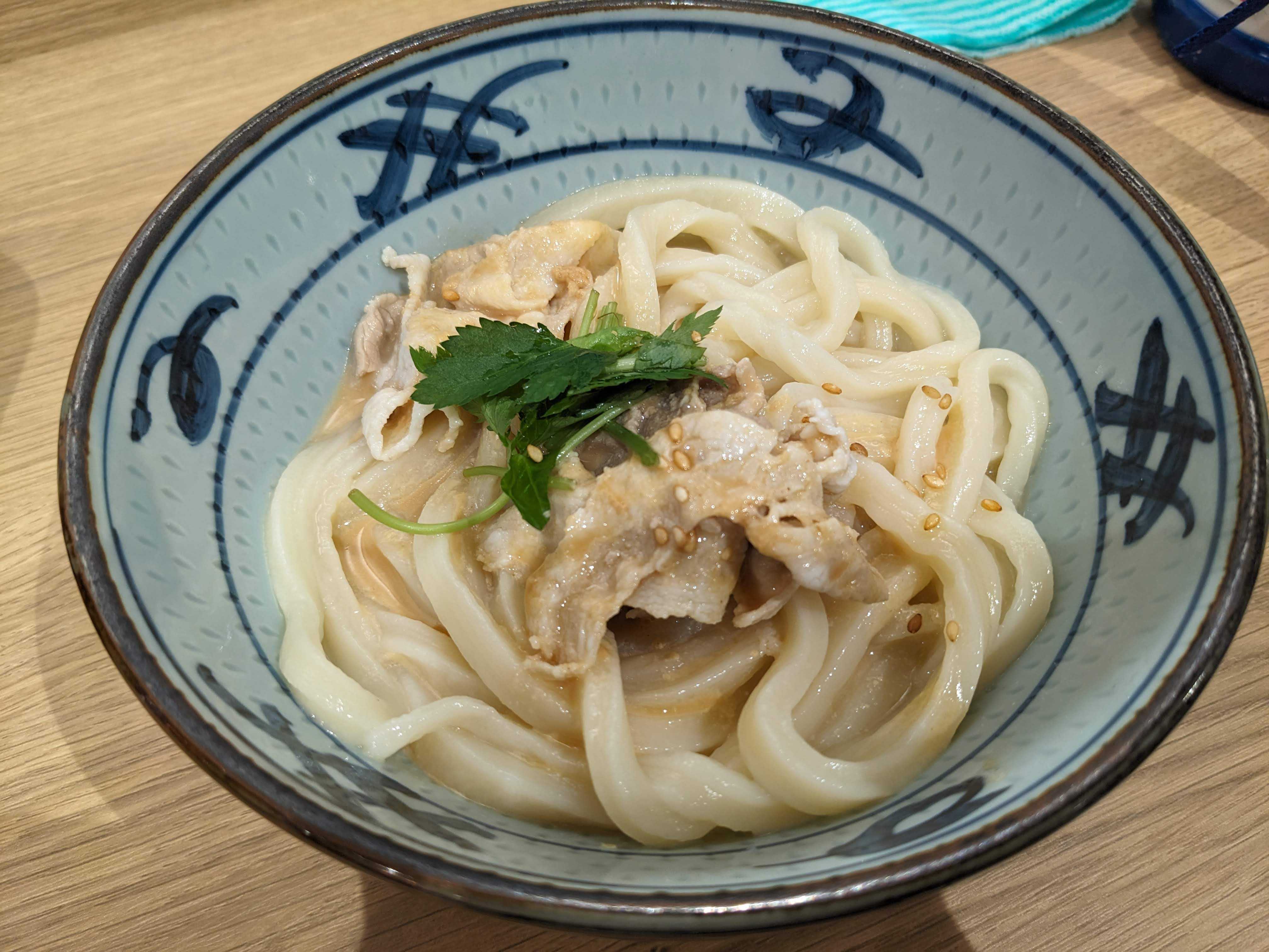 宮武讃岐うどん ららぽーと東京ベイ店　豚しゃぶごまだれうどん