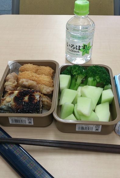 ブロッコリーとメロン