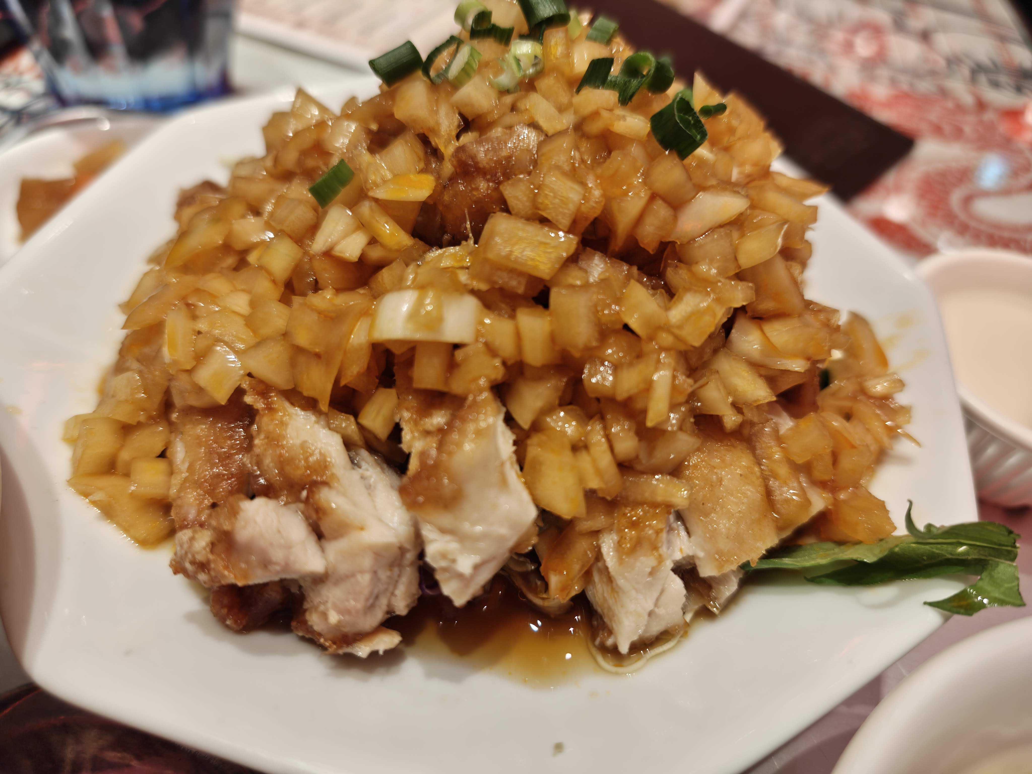 虎ノ門・新橋　ひとりランチ　中國料理 蘭　虎ノ門ヒルズ ビジネスタワー　油淋鶏