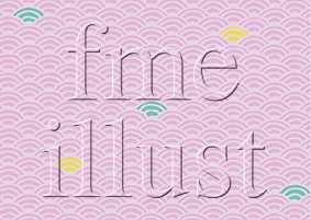 無料 手書きの和柄背景画像がイラストacで公開されています Fme Illust 楽天ブログ