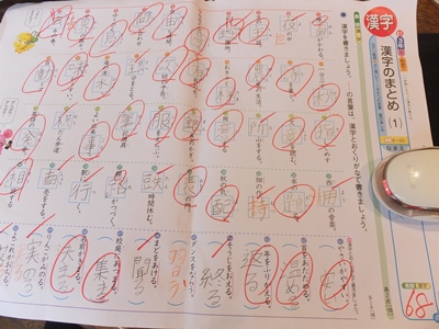 新しいコレクション 4年生 漢字50問テスト 1学期 教育出版