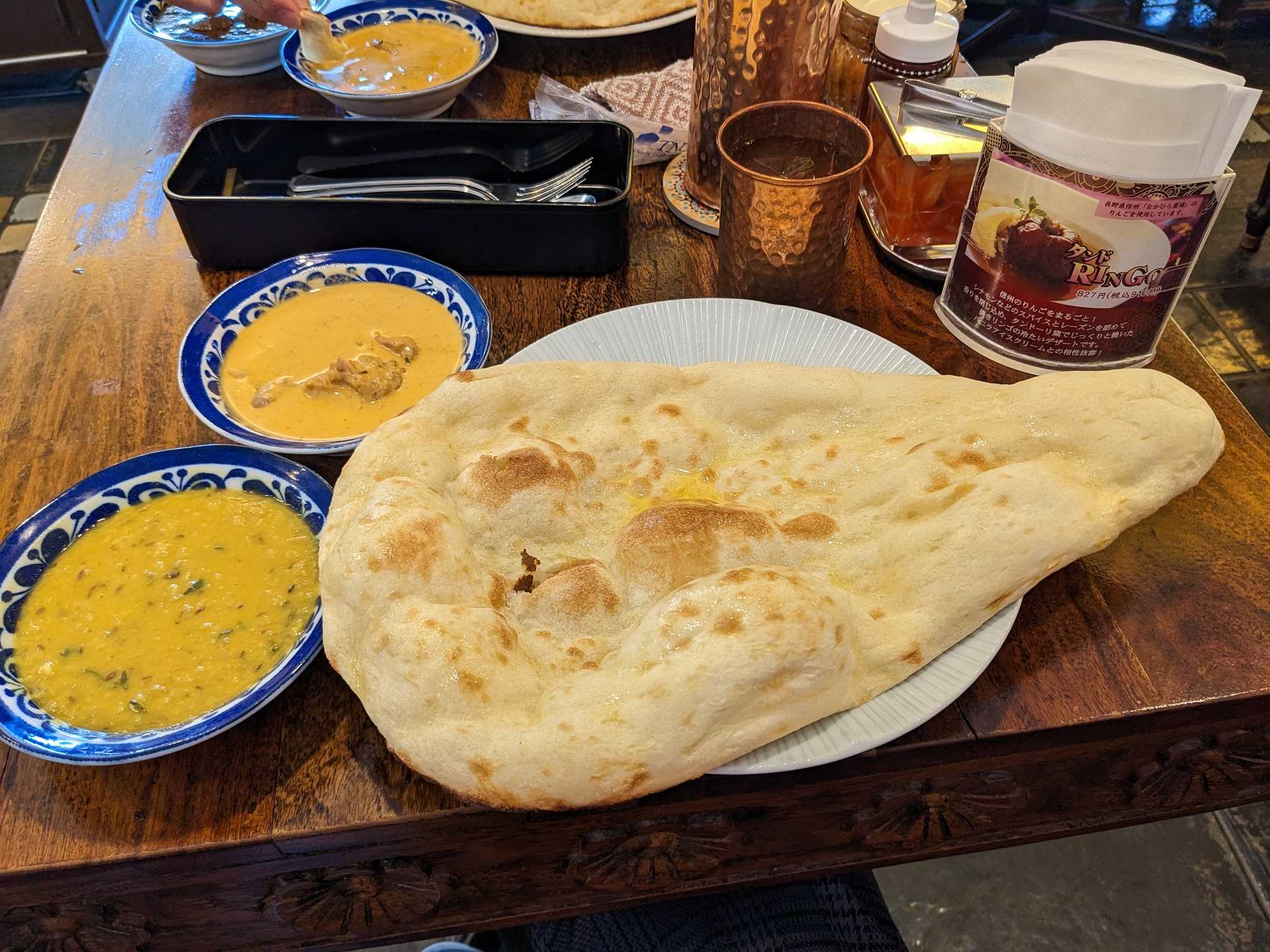 印度料理シタールのシタールランチセット