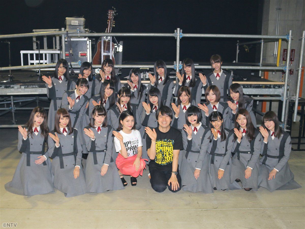 ZIP!春フェス 3/29 androp 欅坂46 SPYAIR チームしゃちほこ アリーナ立見 500番台 1枚