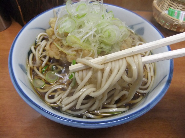 うさぎや@新橋のいかかき揚げそば2