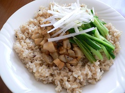 れんこんジャージャー丼