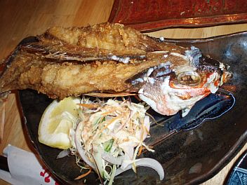 グルクンの唐揚げ