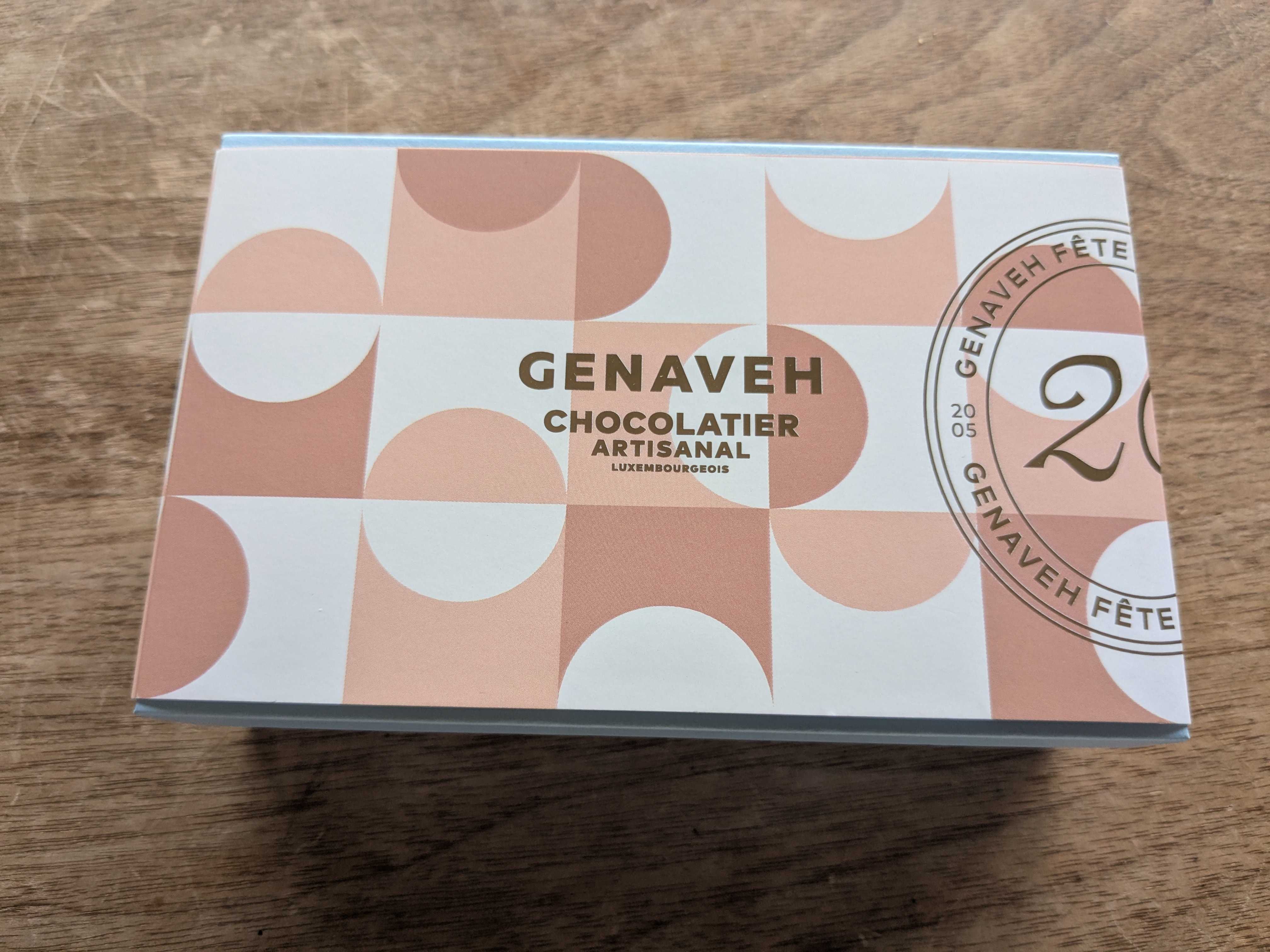 ルクセンブルクのお土産　GENAVEH(ゲナヴェ)　チョコレート