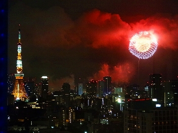 東京湾の花火大会