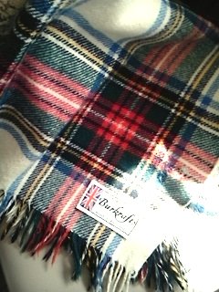 Burkraft made in England travel rug