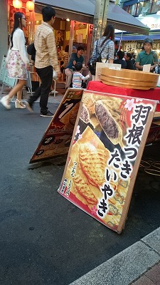９／２１　羽付き鯛焼き