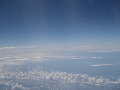 沖縄磯採集2012年8月下旬46　飛行機からの眺望
