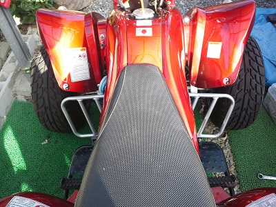 ﾚｯｸﾞｶﾞｰﾄﾞ塗装後取付