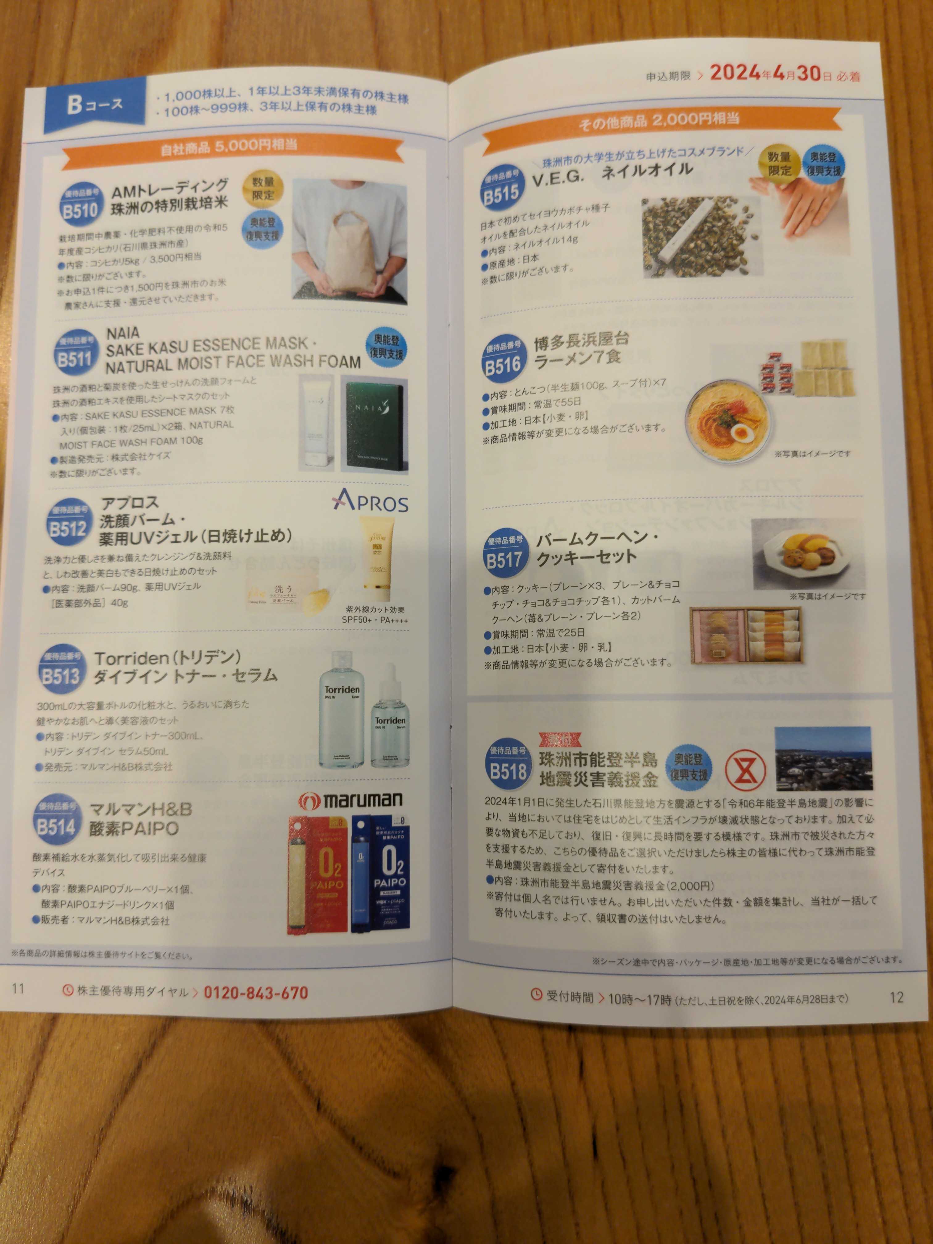 アステナHDから優待カタログ到着 | ミドフォー兼業投資家