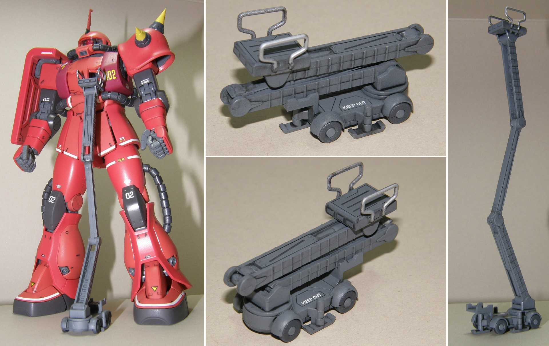 MG 1/100 MS-06S ジョニー・ライデン専用ザクⅡ【プラモデル】 | なん