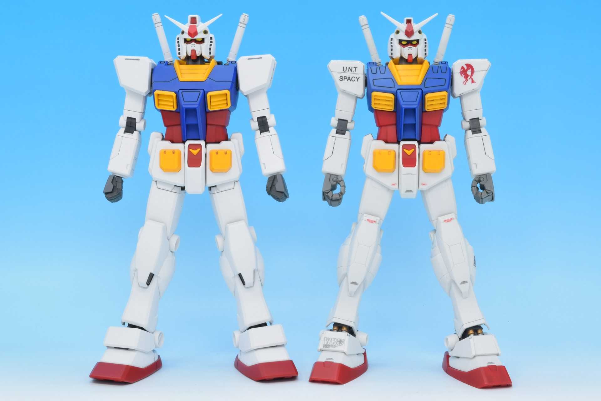 超美品 RX-78-2 ガンダム ver1.5萬代屋限定メッキバージョン MG1/100