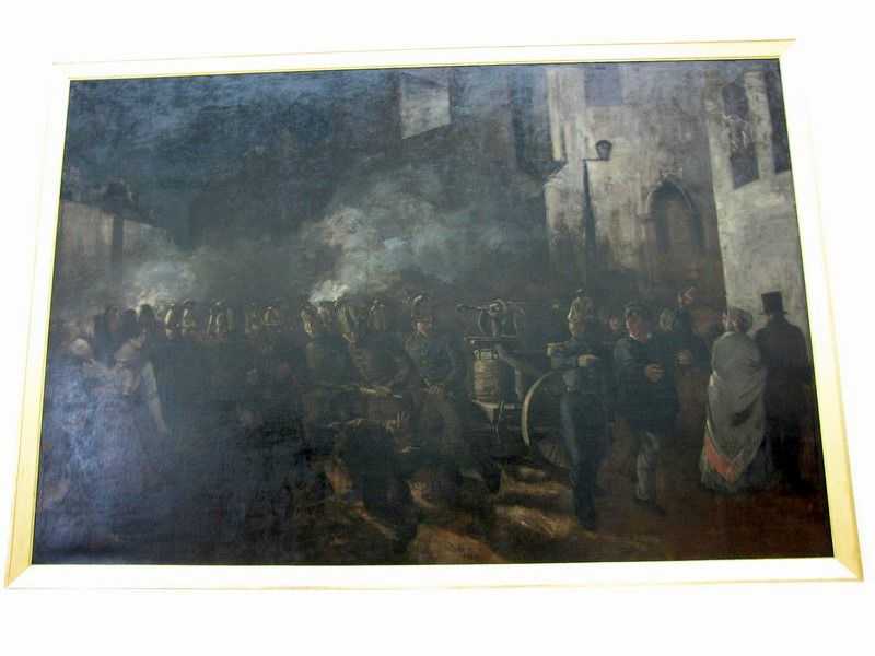 牛の山下り」テオドール・ルソー 1834-35 アミアン、ピカデリー美術館