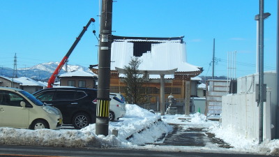 神社の雪　1.26　2016　ｐ